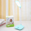Eye Protection Bedroom Bedside LED Table Lamp(Blue)