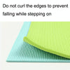 YM15C Portable Travel Thick Fold Yoga Pad Student Nnap Mat, Thickness: 5mm (Purple Print)