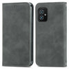 For Asus Zenfone 8 ZS590KS Retro Skin Feel Business Magnetic Horizontal Flip Leather Case with Holder & Card Slots & Wallet & Photo Frame(Gray)