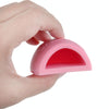 Silicone Cleaning Cosmetic Make Up Washing Brush Cleaner Scrubber Tool(Pink)