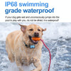GPS Pet Tracker Collar - Red - Waterproof Location Tracker for Dogs & Cats