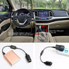 5V Turn 12V USB To Cigarette Lighter Socket Female Head Driving Recorder Mobile Power Cord, Specification: 2m