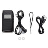K-605 Portable FM / AM / SW Full Band Stereo Radio, Support TF Card (Black)