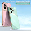 For Realme GT 7 Pro 5G XINLI Straight 6D Plating Gold Edge TPU Phone Case(Cherry Purple)
