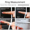 Magnetic Ring for Magic Trick (Inside Diameter: 19mm)(Silver)