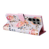 For Samsung Galaxy S25 Ultra 5G Bronzing Painting RFID Leather Phone Case(Pastoral Rose)