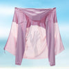 UPF40+ Men and Women Summer High Elasticity Ice Silk Sunscreen Clothing Sports Coat, Size:M(Pink-Female)