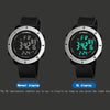 SYNOKE 9658 Student Outdoor Multi-Function Waterproof Large Dial Sports Electronic Watch(Black)