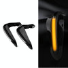 BSDDP Motorcycle Modified Handlebar Hand Guard LED Light(B0550 Black)