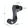 360 Rotation J-Hook Buckle Mount Adapter(Black)