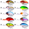 HENGJIA Rock Lure Small Fat Hard Bait Boxed Fake Bait(10)