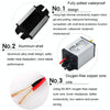JIELAITE LK1253 15W Aluminum Alloy Intelligent Protection Waterproof Car Power Converter(12V to 3.3V/3A)