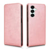 For Samsung Galaxy A16 Magnetic Vertical Flip Leather Phone Case(Rose Gold)