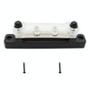 CP-3116-02 150A 12-48V RV Yacht Single-row 2-way Busbar(Black)
