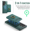 For Samsung Galaxy S23 Ultra 5G DG.MING K1 MagSafe Detachable Wallet RFID Back Cover Phone Case(Green)