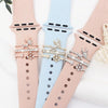 3pcs/Set Smart Watch Silicone Watch Band Decoration Ring(6)