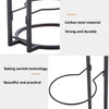 Basketball Storage Rack Volleyball Stand Holder, Spec: 4 Layers Black