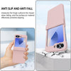 For Samsung Galaxy Z Flip5 Hinge MagSafe PC Full Coverage Phone Case(Pink)