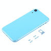 iPhone XR Blue Back Housing Cover w/ Camera Lens & SIM Tray