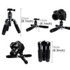 Fotopro M-5 MINI Adjustable 160mm-470mm 3kg Burden Aluminium Alloy Tripod Holder Stand Mount for Card Machine & DSLR & Lomo & Mirrorless Camera & Digital Camera