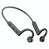 KS-19 Bluetooth Headset Sound Conducting Hanging Neck Business Headphones(Black)