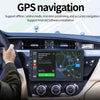 S-9090 9 inch HD Screen Car Android Player GPS Navigation Bluetooth Touch Radio, Support Mirror Link & FM & WIFI & Steering Wheel Control, Style:Standard Version+Carplay