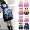 Kindergarten Children Cute Cartoon Backpack School Bag(Little Monster Green)