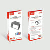 KJH NS-063 Game Console TPU Protective Shell Consoles Anti-Skid Anti-Fall Protective Cover For Switch OLED(Transparent)