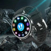 CF85 1.32 inch Silicone Watchband Color Screen Smart Watch(Silver)
