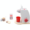 Children Pretend Play Toys Wooden Coffee Machine Early Education Simulation Toy
