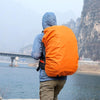 80L Adjustable Waterproof Dustproof Backpack  Rain Cover Portable Ultralight Protective Cover(Orange)