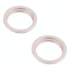 iPhone 13 Rear Camera Lens Protector (White, 2-Pack)