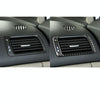 3 in 1 Car Carbon Fiber Front Passenger Seat Air Outlet Decorative Sticker for Honda Civic 8th Generation 2006-2011, Left Drive