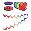 Outdoor Camping Rainbowtree Spinner Bunting Decoration, Size: 110*22 cm