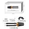 For DJI RS3 Mini Sunnylife RO-GS560 Lanyard Handheld Gimbal Double Buckle Comfortable Shoulder Strap Accessories(Black)