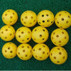 PGM 10 PCS Golf Indoor Exercise Hollow Ball (Yellow)