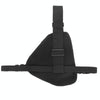 Sports Outdoor Vest Chest Bag for Walkie Talkie(Black)