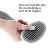 Self-Cleaning Slicker Brush for Dogs & Cats - Blue