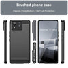 For Asus Zenfone 11 Ultra Brushed Texture Carbon Fiber TPU Case(Black)