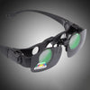 8x Fishing Binoculars Zoomable Telescope Glasses ,Style: Telescope+Three-color Clip