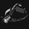 V103 P50 Outdoor Retractable Zoom Headlamp Waterproof Searchlight without Battery, Style: Non-sensor Model