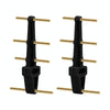 BRDRC Remote Control Eight Wood Antenna Signal Enhancer Suitable For DJI FPV Combo(Black Copper)