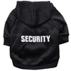IDEPET Fleece Hooded Dog Sweater, Black, Medium