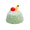 PU Slow Rebound Simulation Bread Model Desktop Decoration, Size: 6x4x4cm(Green)