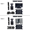 For Mercedes-Benz CLS/C218/SLK/W172/W204/GLK Air Conditioning Button Repair Sticker(Style 2)
