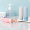 Travel Silicone Dispensing Bottle Travel Cosmetic Lotion Shampoo Bath Dew Cream Skin Care Product Small Bottle(Pink)