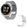 GT3Pro 1.28-Inch Health Monitoring Bluetooth Call Smart Watch With NFC, Color: Silver Steel