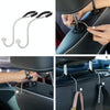 Multifunctional Car Seat Hooks With Diamond Inlay(Red)