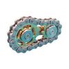 Chain Gyro Fingertip Gyro EDC Metal Toy Gear Sprocket Flywheel, Colour:  Gold Plated Edition