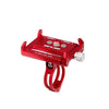 GUB Bicycle Aluminum Alloy Mobile Phone Bracket Navigation Bracket Motorcycle Mobile Phone Holder(Red)